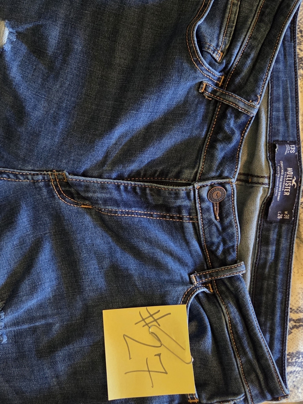 Flying Monkey Blue Denim Jeans - Picture 8 of 15